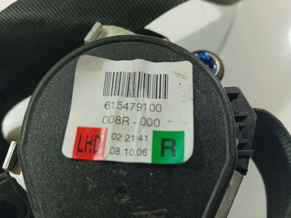 615479100 Skoda Superb 2009 Seat belt - FRONT RIGHT - Thumbnail 4
