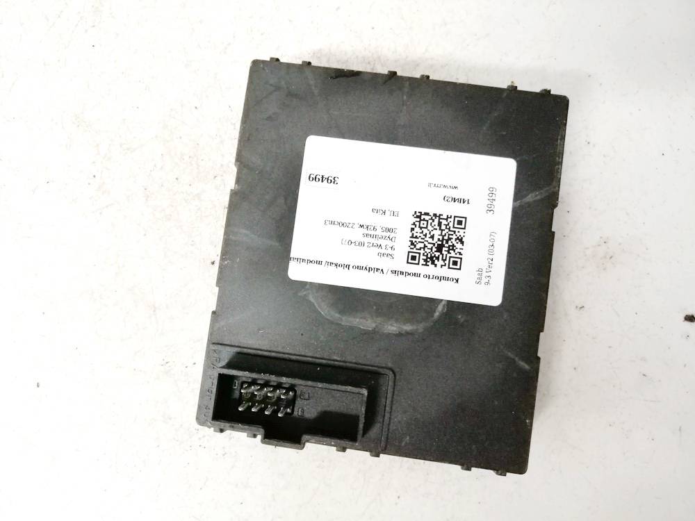 12801759 SAAB 9-3 2003 Confort Contrôle Module - Thumbnail 2