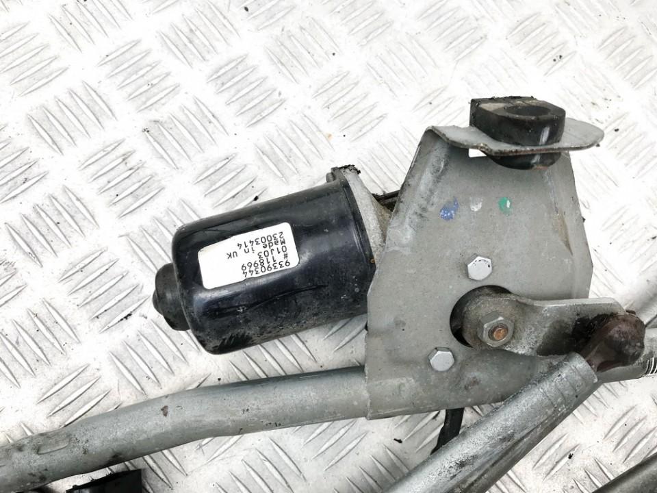 93390344 Opel Meriva 2004 Silnik wycieraczek przedniej szyby - PRZEDNIE