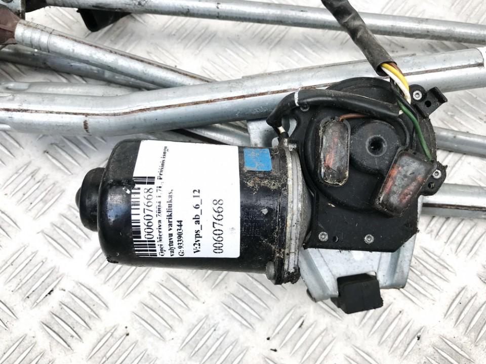 93390344 Opel Meriva 2004 windscreen front wiper motor - FRONT - Thumbnail 2