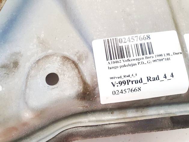 997997101 Volkswagen Bora 1999 Durvju loga pacēlājs - PRIEKŠA PA LABI - Thumbnail 3