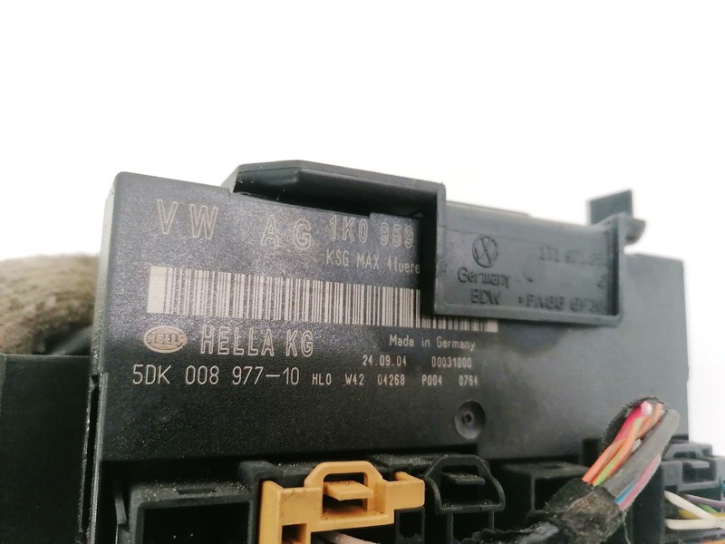 1K0959433J Volkswagen Touran 2005 General Module Comfort Relay (Unit) - Thumbnail 3