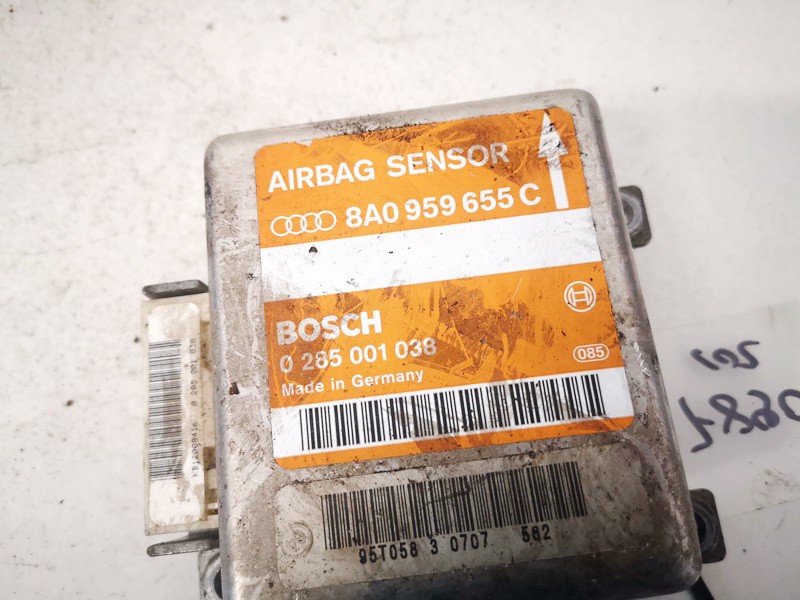 8A0959655C Audi A6 1995 CENTRALITA AIRBAG - Thumbnail 2