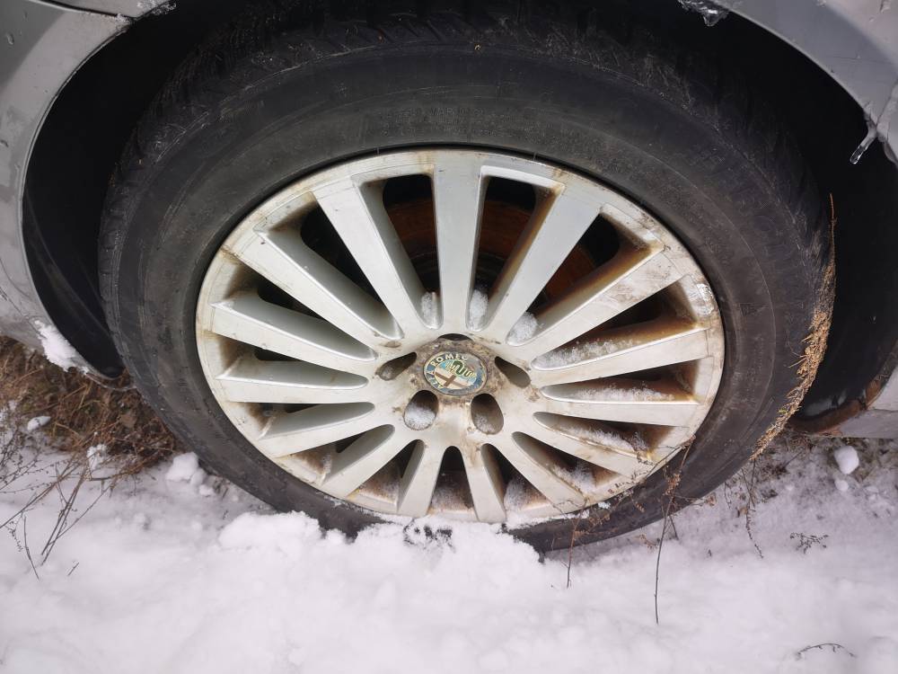 5X110 Alfa-Romeo 159 2007 Komplet Kół Zimowych R17