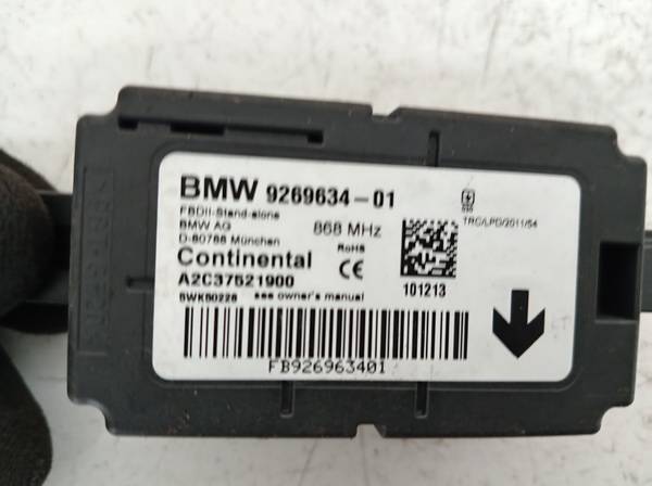 926963401 BMW 1-Series 2012 Antenna (GPS Antenna)(Aerial Antenna) - Thumbnail 3