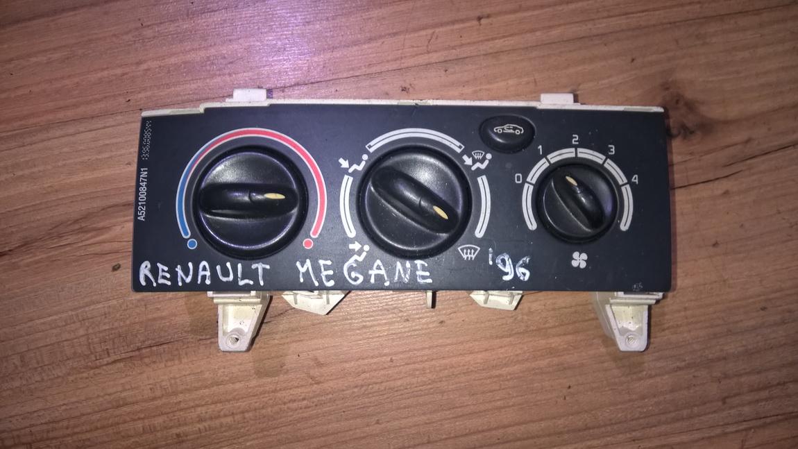 655738n 100839 Climate Control Panel (heater control switches) Renault