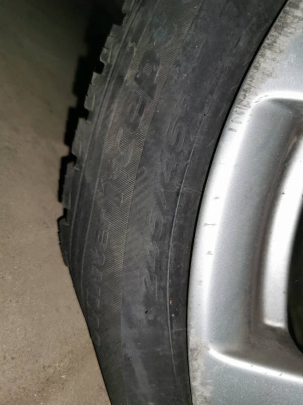 5X112 Mercedes-Benz E-CLASS 2011 Komplet Kół Zimowych R17 - Thumbnail 5