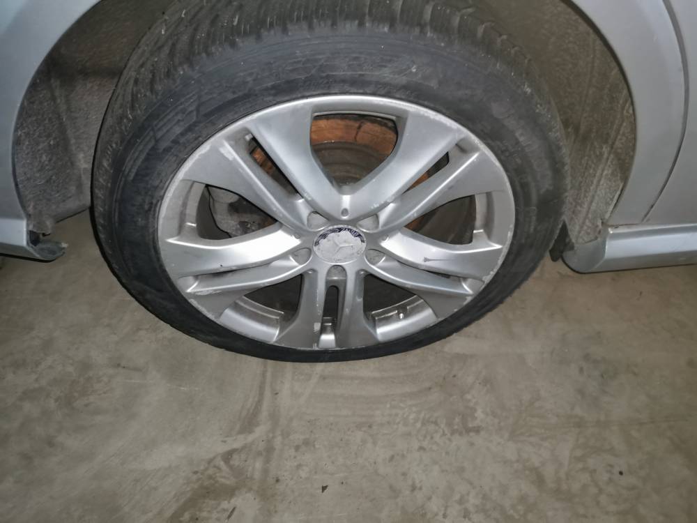 5X112 Mercedes-Benz E-CLASS 2011 Komplet Kół Zimowych R17 - Thumbnail 2