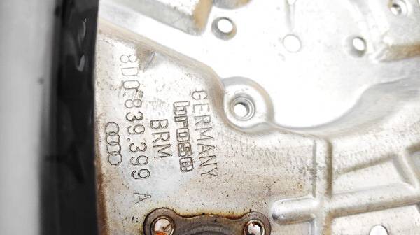 8D0839399A Audi A4 1996 Door winder mechanism (Window Regulator) - REAR LEFT - Thumbnail 3