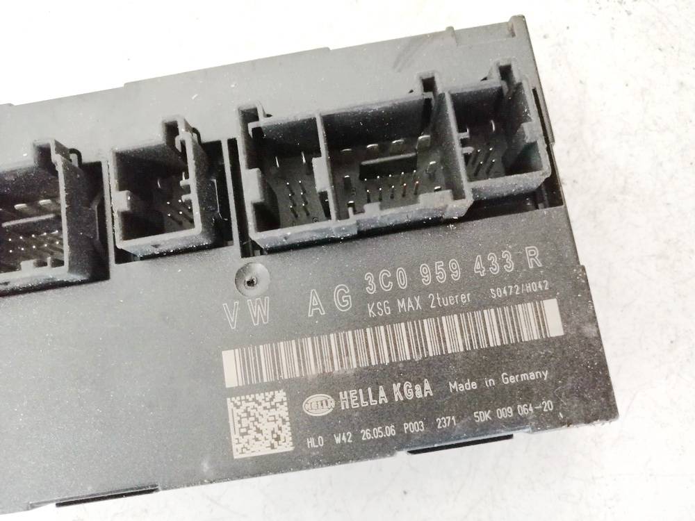 3C0959433R Volkswagen Passat 2006 Confort Contrôle Module - Thumbnail 3