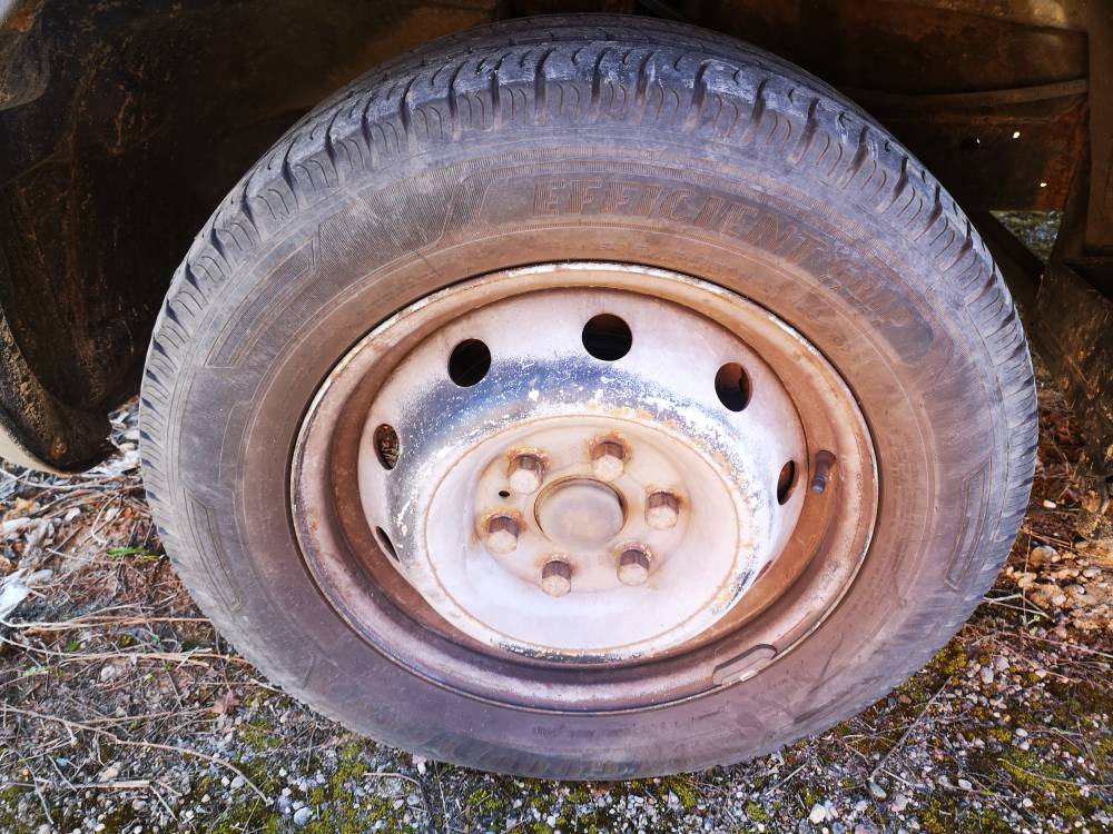 6X125 Iveco Daily 2007 Komplet stalowych felg R16 - Thumbnail 3