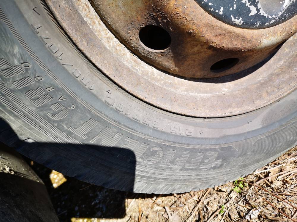 6X125 Iveco Daily 2007 Komplet stalowych felg R16 - Thumbnail 5