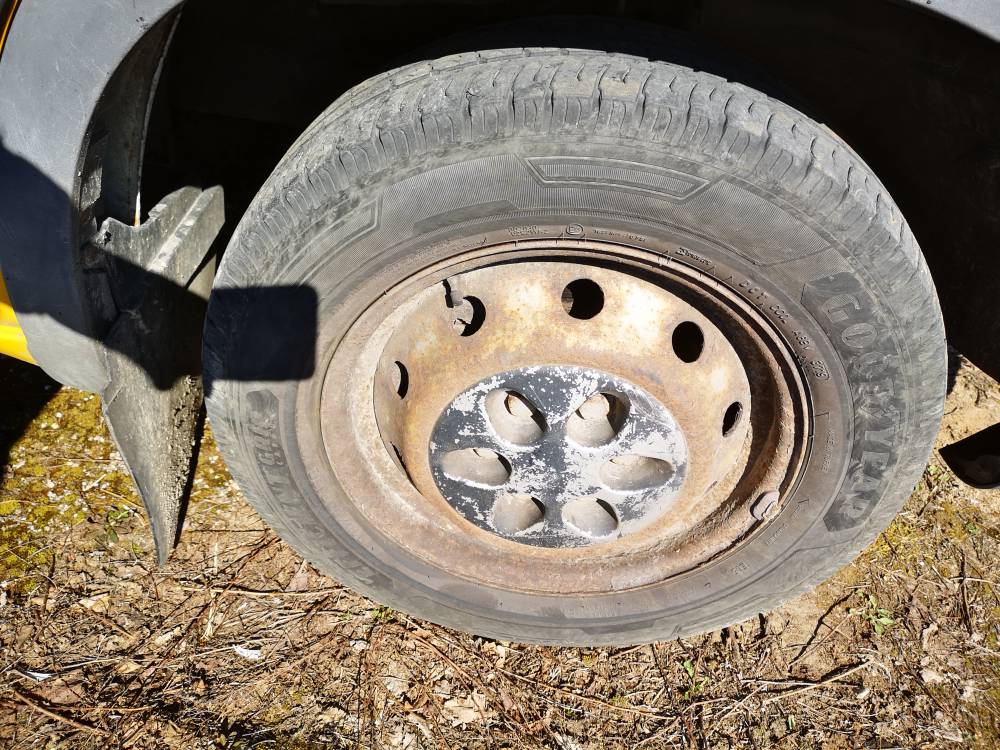 6X125 Iveco Daily 2007 Komplet stalowych felg R16