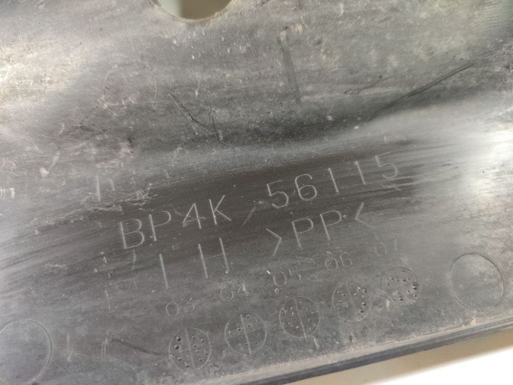 BP4K56115 Mazda 3 2008 Bottom protection - Thumbnail 5