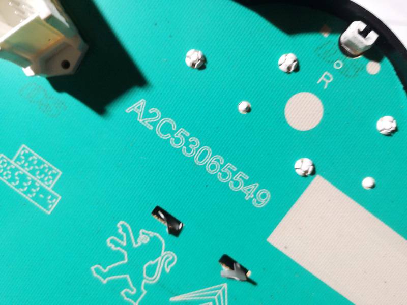 A2C53065549 Peugeot 207 2007 Tacho Tachometer Kombiinstrument - Thumbnail 3