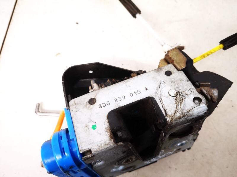 8D0839015A Audi A4 1996 Door Lock Mechanism - REAR LEFT - Thumbnail 2