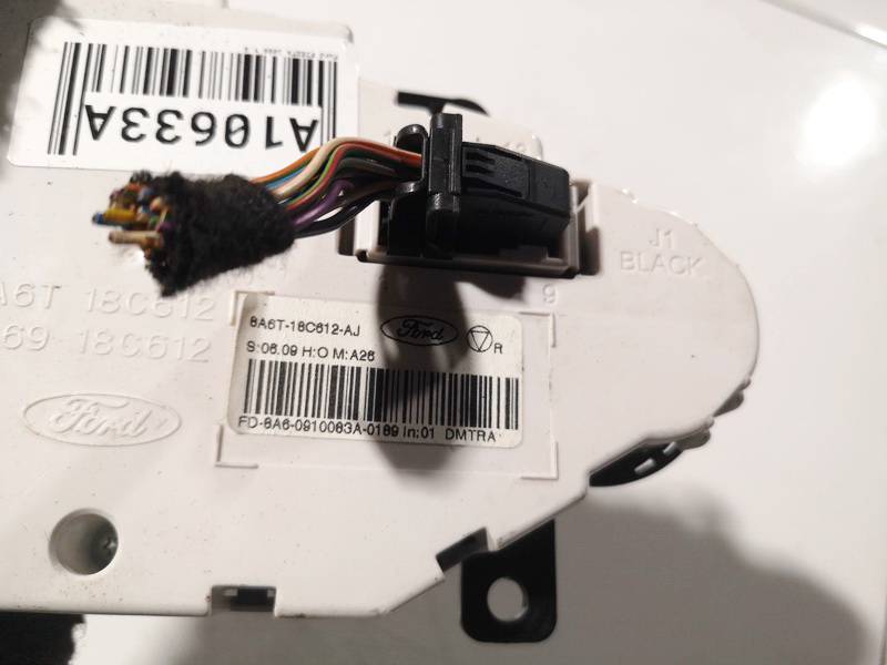 8A6T18C612AJ Ford Fiesta 2009 Heizungsbedienteil Klimabedienteil - Thumbnail 3