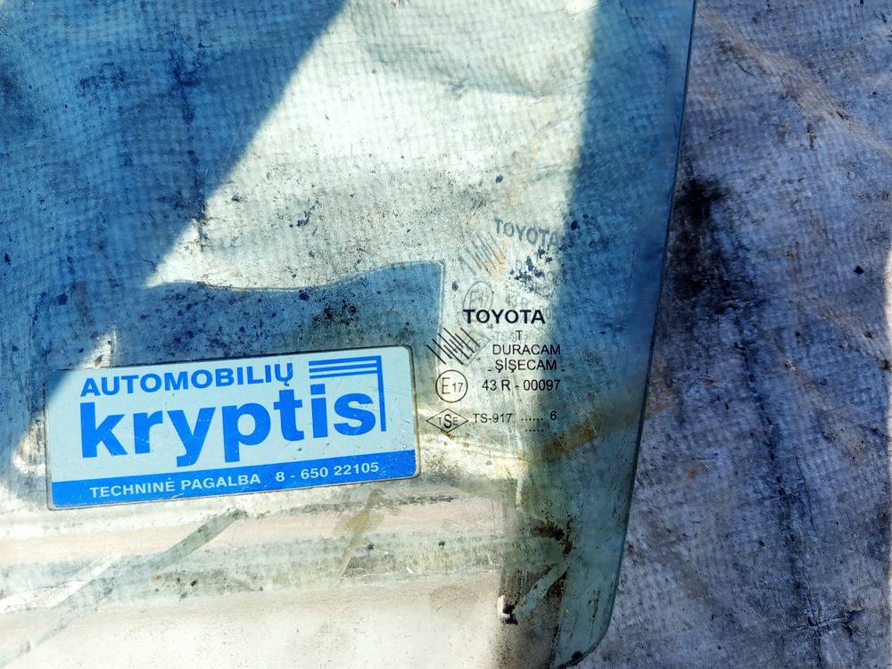 AS2 Toyota Corolla Verso 2006 Door-Drop Glass - FRONT LEFT - Thumbnail 3