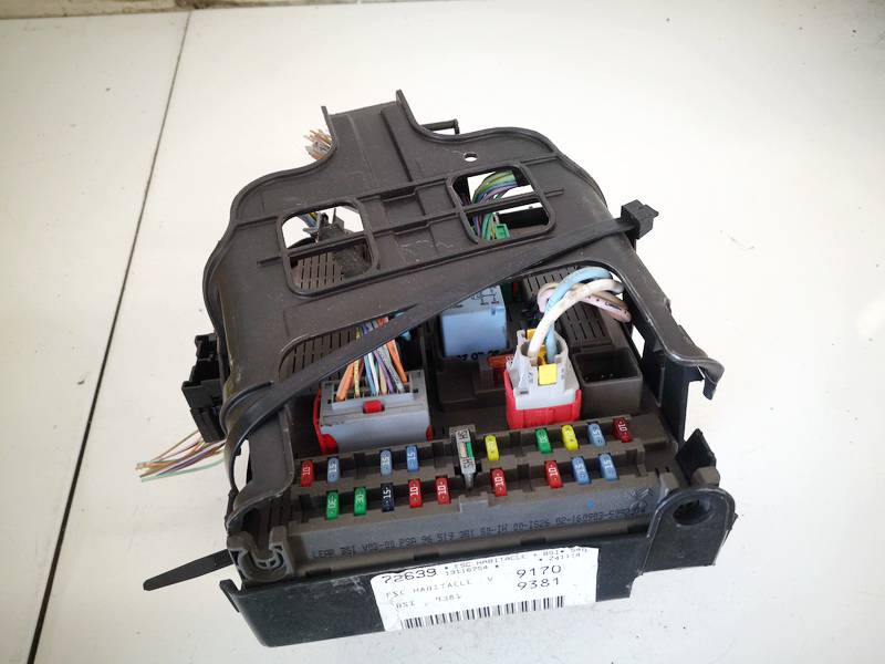 9651938180 Peugeot 807 2003 Saugikliu deze