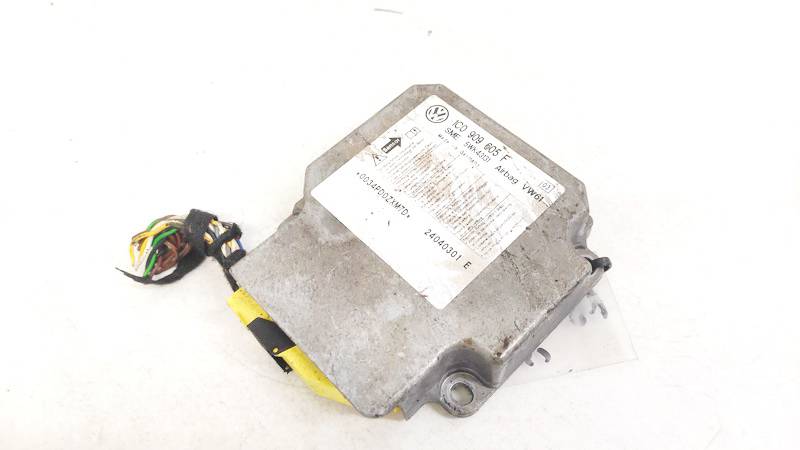 1C0909605F Skoda Superb 2004 Airbag crash sensors module