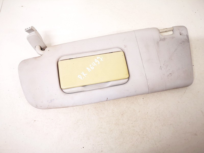 8D0857551C Audi A4 1995 Sun Visor, With Light and Mirror and Clip