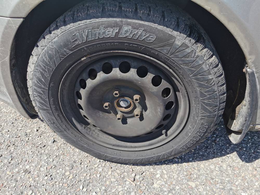 5X112 Skoda Octavia 2011 Komplet stalowych felg R15 - Thumbnail 2