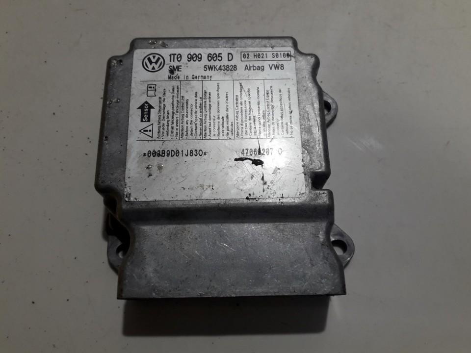 1T0909605D Volkswagen Touran 2005 Airbag crash sensors module