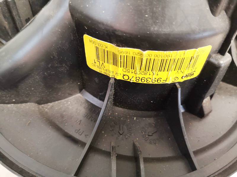 1K1820015D Volkswagen Touran 2006 Heater blower assy - Thumbnail 2