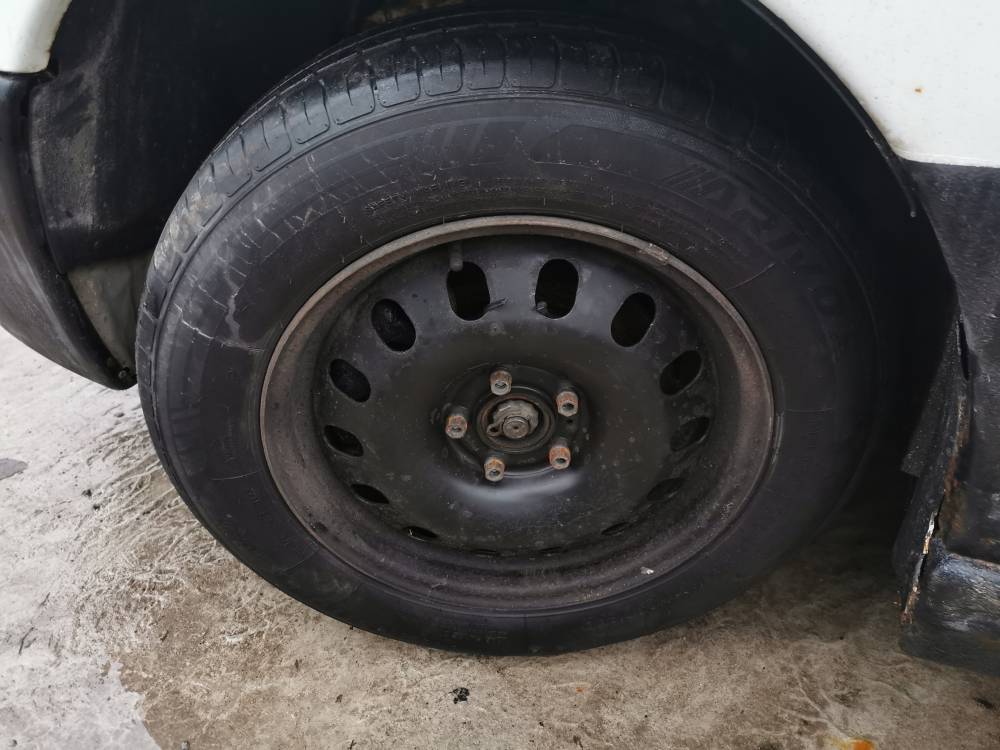 5X108 Citroen Jumpy 2007 Komplet stalowych felg R16 - Thumbnail 2