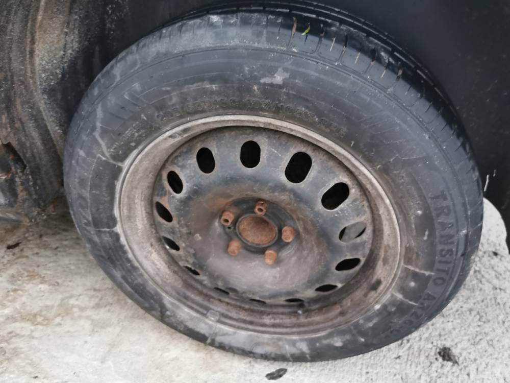 5X108 Citroen Jumpy 2007 Komplet stalowych felg R16