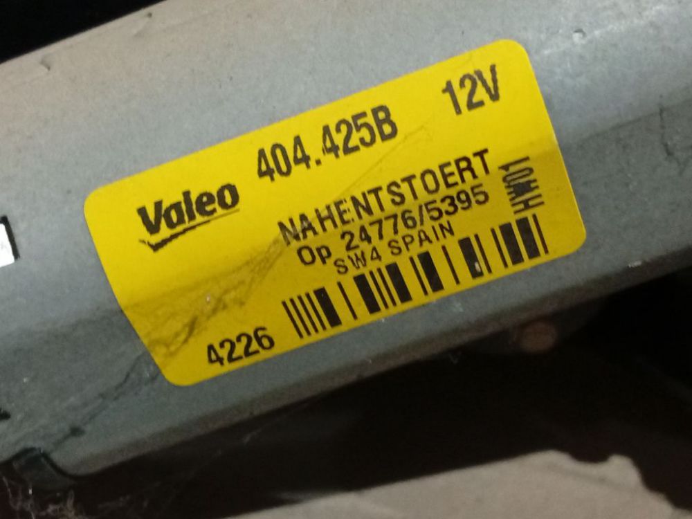 404425B Skoda Fabia 2001 Silnik wycieraczki tylnej szyby - TYLNE - Thumbnail 4