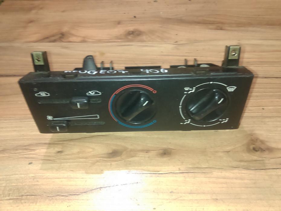 9184941002 Peugeot 406 1998 Climate Control Panel (heater control switches)