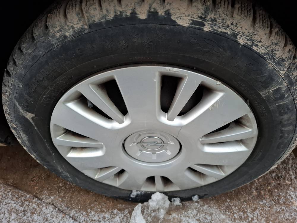 205/55R16 Opel Astra 2004 Tin ring set R16 - Thumbnail 3