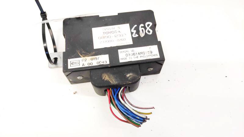 0819012930 Toyota RAV-4 2003 ALARM SENSOR MODULE UNIT