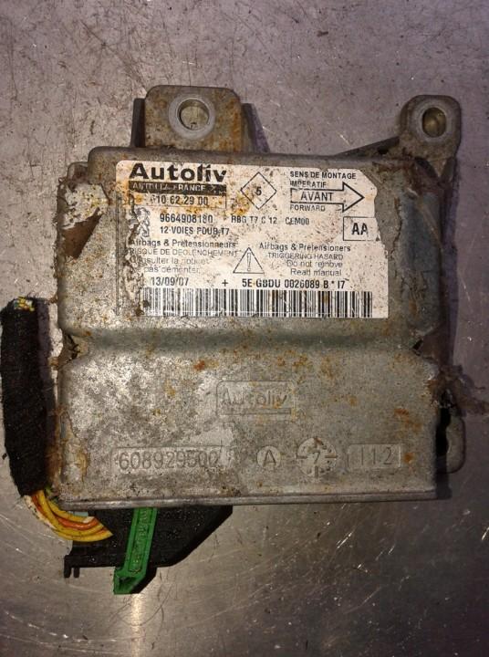 610622900 Peugeot 308 2008 Airbag crash sensors module