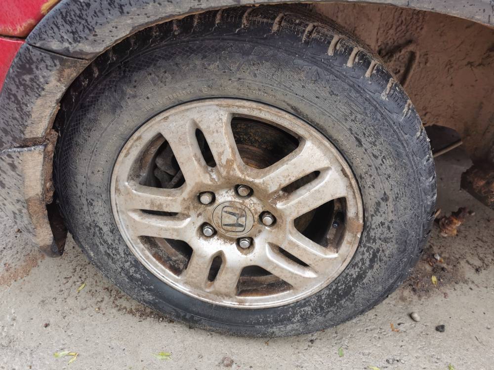 5X114.3 Honda CR-V 2003 Lietu ratu komplektas R15 - Thumbnail 2