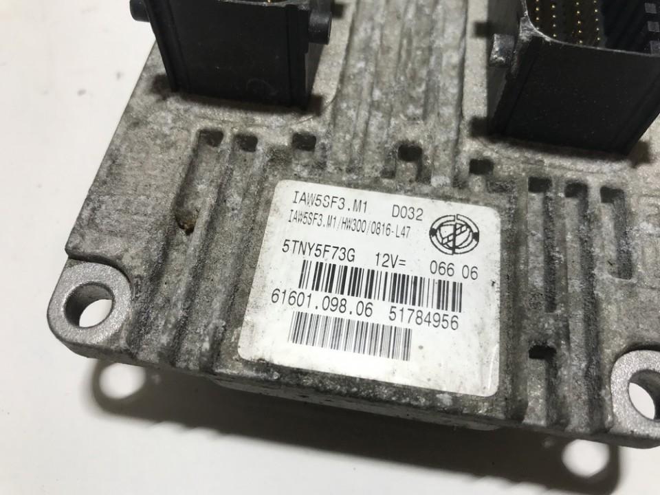 IAW5SF3M1 Fiat Grande Punto 2008 ECU Engine Computer (Engine Control Unit) - Thumbnail 2