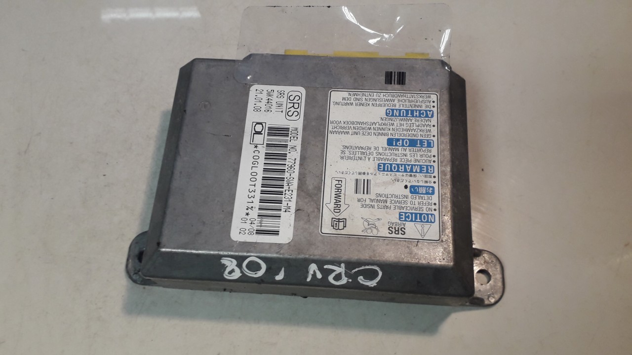77960SWAE231M4 Honda CR-V 2008 SRS gaisa spilvena dators – gaisa spilvenu vadības bloks