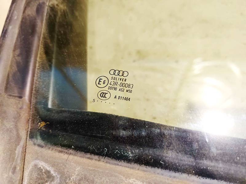 AS2 Audi A6 2005 Door-Drop Glass - FRONT RIGHT - Thumbnail 2