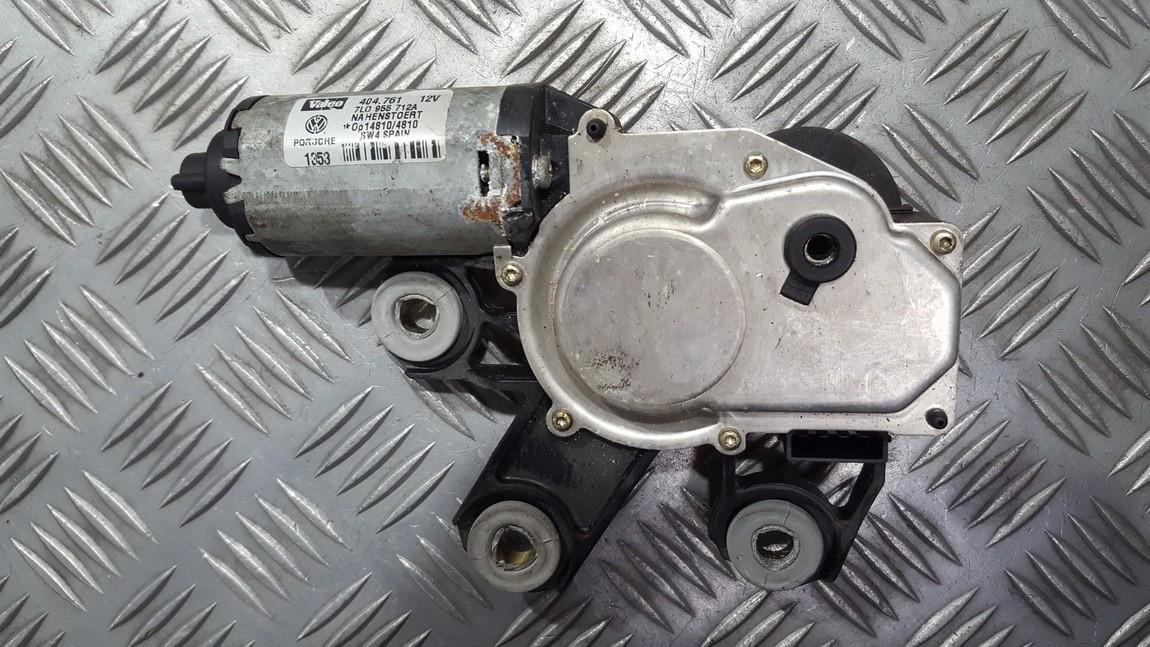 7L0955712A Volkswagen Touareg 2004 Wiper motor (Rear Screen Wiper Engine) - REAR