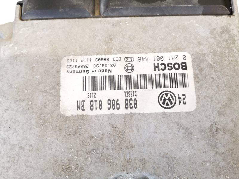 038906018BM Volkswagen Golf 1998 ECU Engine Computer (Engine Control Unit) - Thumbnail 2
