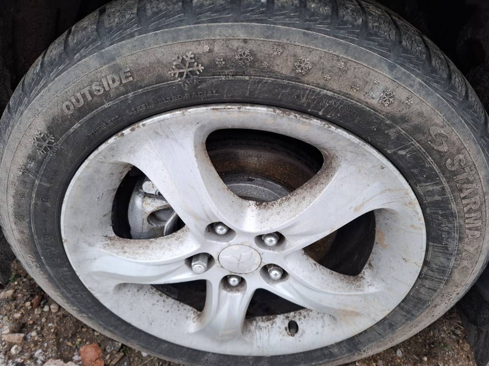 215/55R17 Mitsubishi Grandis 2006 Komplet Kół Zimowych R17