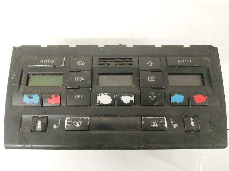 8E0820043C 0406100 Climate Control Panel (heater control switches) Audi