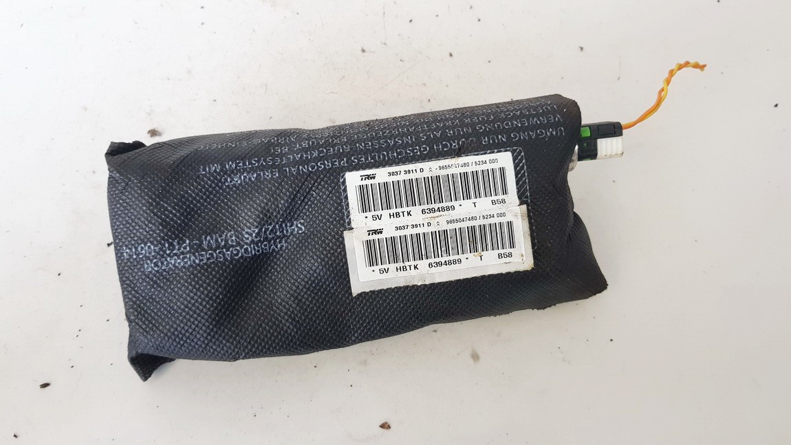 9655047480 Citroen C4 2011 Seat AIRBAG