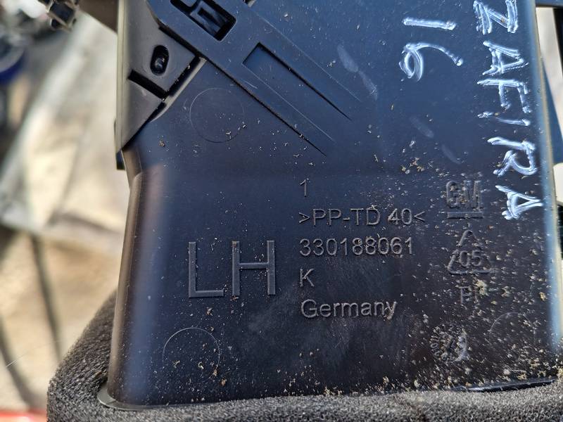 330188061 Opel Zafira 2013 Dash Vent (Air Vent Grille) - LEFT - Thumbnail 3