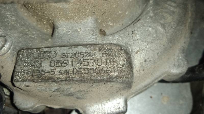 059145701F Audi A6 2001 Turbo Turbocharger - Thumbnail 4