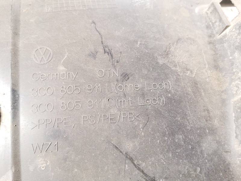 3C0805911B Volkswagen Passat 2006 Doublure de voûte de roue avant gauche - Thumbnail 3