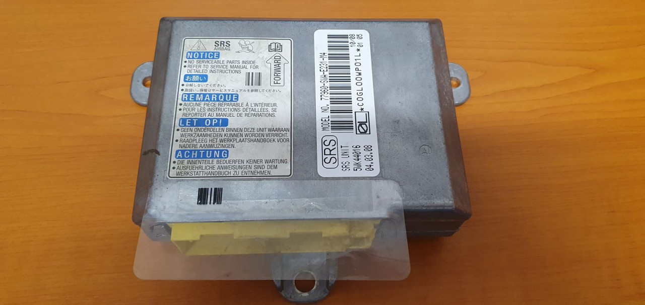 77960SWAE231M4 Honda CR-V 2008 SRS gaisa spilvena dators – gaisa spilvenu vadības bloks
