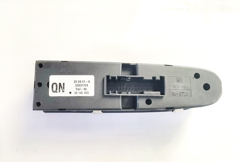 53239724 Opel Omega 2001 Loga vadības poga (loga pacēlāja pogas) - Thumbnail 2