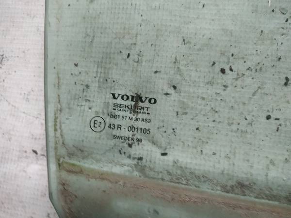 AS2 Volvo V70 1998 Door-Drop Glass - REAR RIGHT - Thumbnail 2